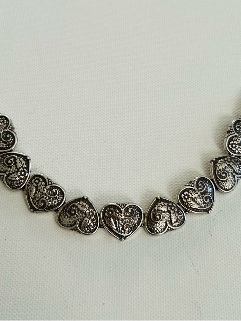Brighton Silver Heart Link Bracelet - Picture 2 of 8